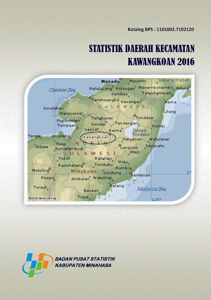 Statistik Daerah Kawangkoan 2016