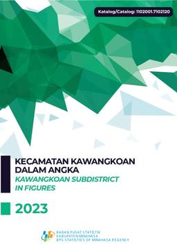 Kawangkoan Subdistrict In Figures 2023