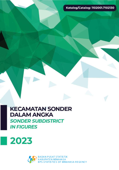 Kecamatan Sonder Dalam Angka 2023
