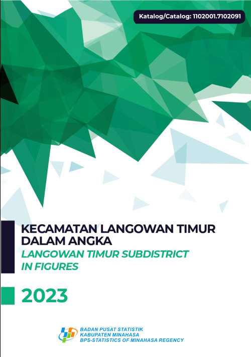 Kecamatan Langowan Timur Dalam Angka 2023